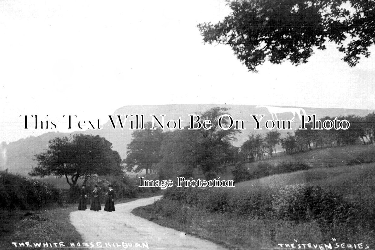 YO 9647 - The White Horse, Kilburn, Yorkshire c1908