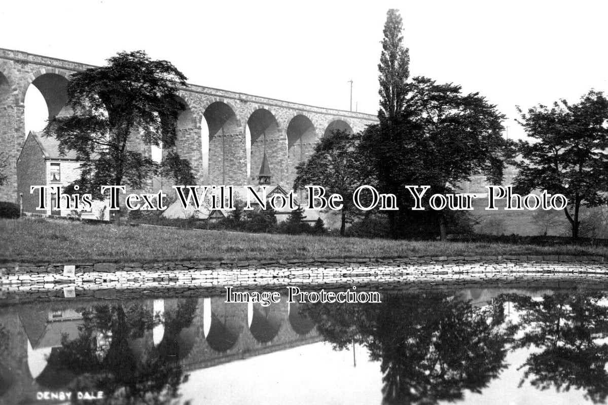 YO 9673 - Denby Dale Viaduct, River Dearne, Huddersfield, Yorkshire