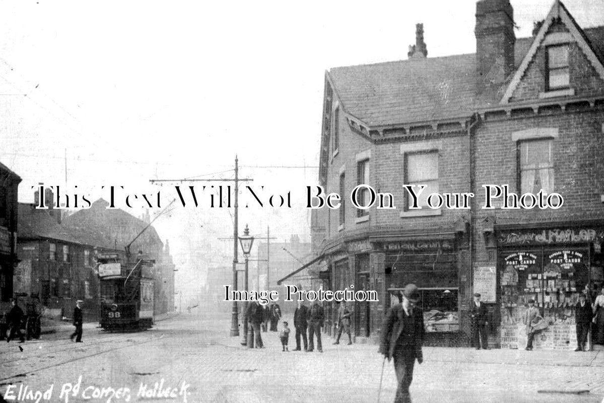 YO 9709 - Elland Road Corner, Holbeck, Leeds, Yorkshire