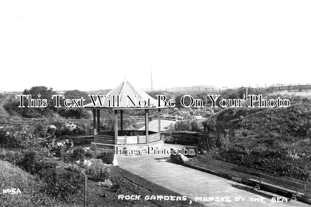 YO 9723 - Rock Gardens, Marske By The Sea, Yorkshire