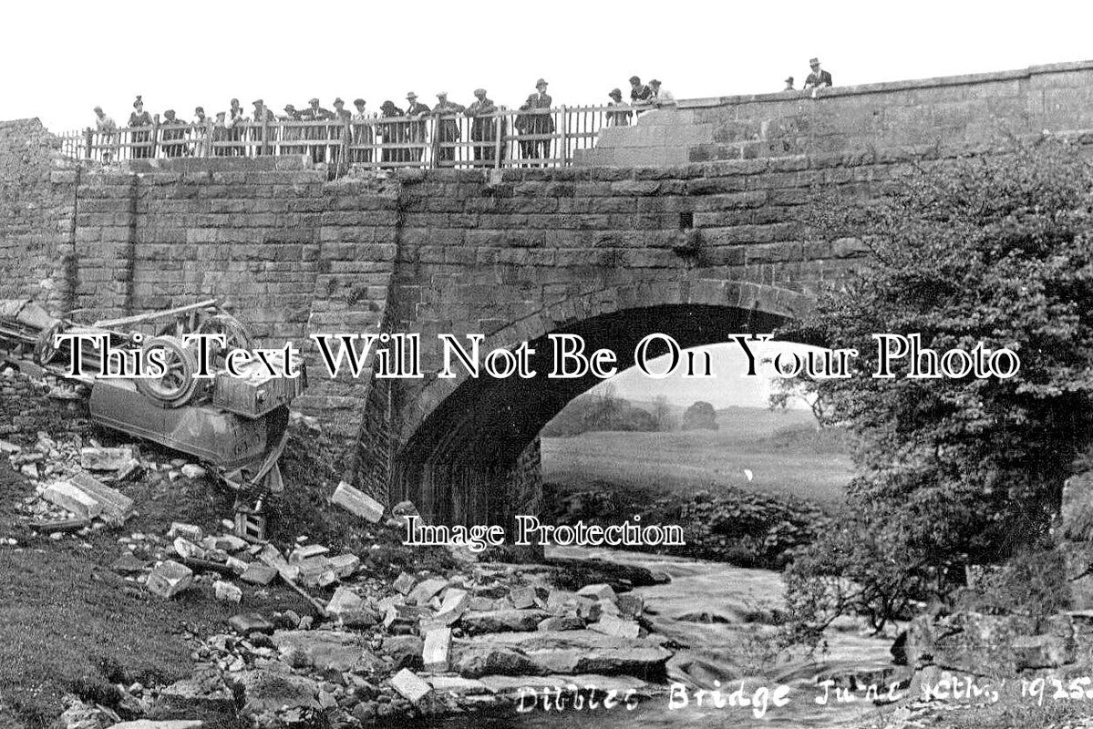 YO 9776 - Dibbles Bridge Coach Crash, Hebden, Yorkshire 1925