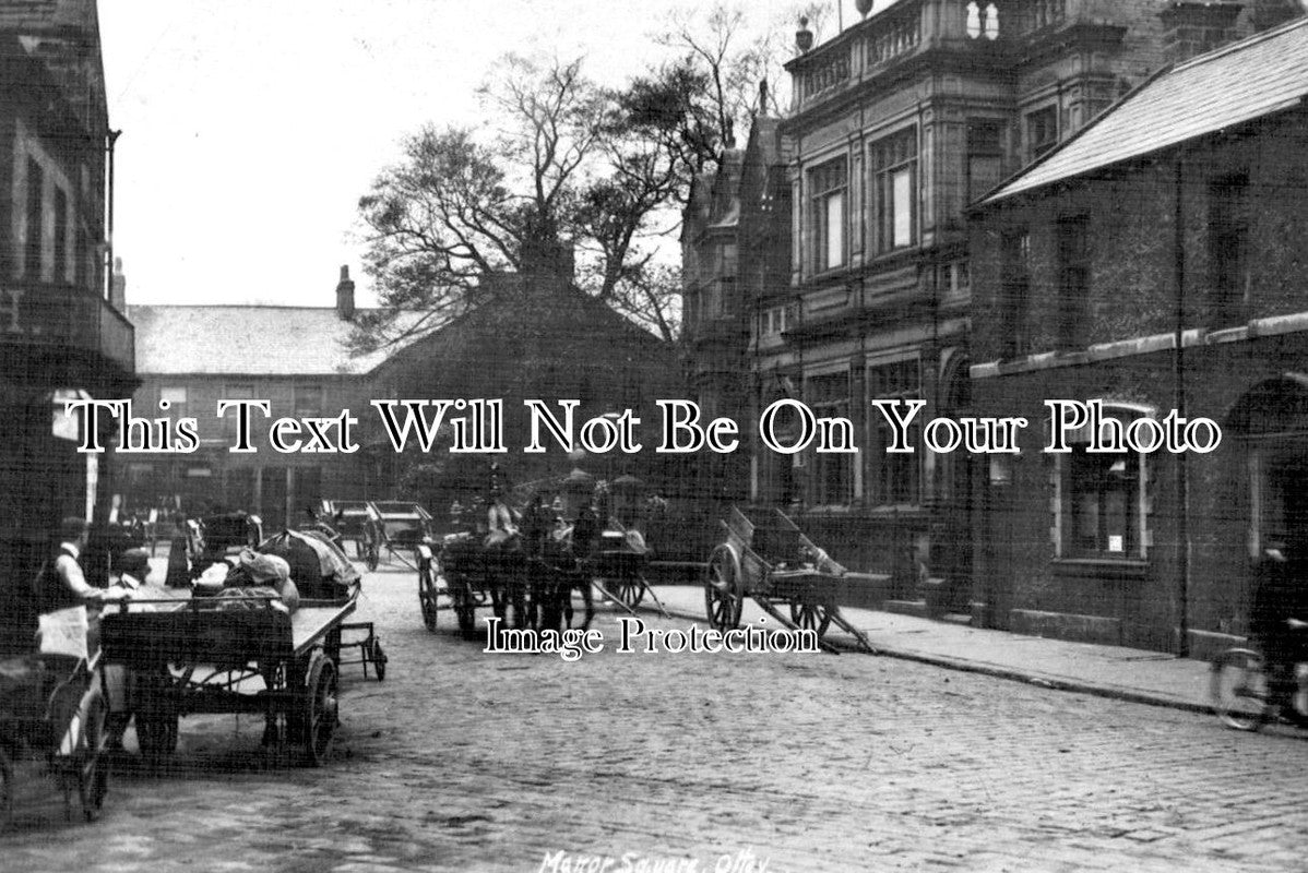 YO 9792 - Manor Square, Otley, Yorkshire c1909