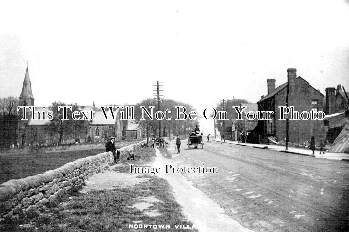 YO 9799 - Moortown Village, Leeds, Yorkshire c1912
