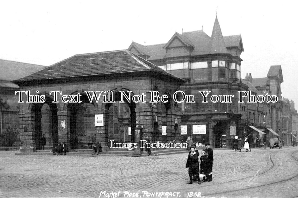 YO 9807 - Market Place, Pontefract, Yorkshire