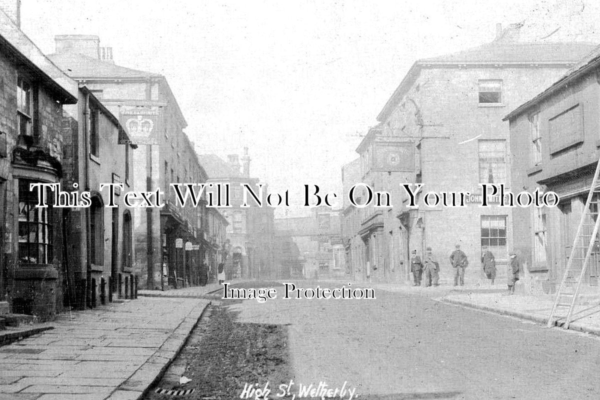 YO 9810 - High Street, Wetherby, Yorkshire c1907