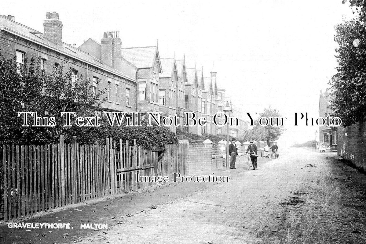 YO 9823 - Graveleythorpe, Halton, Leeds, Yorkshire c1906