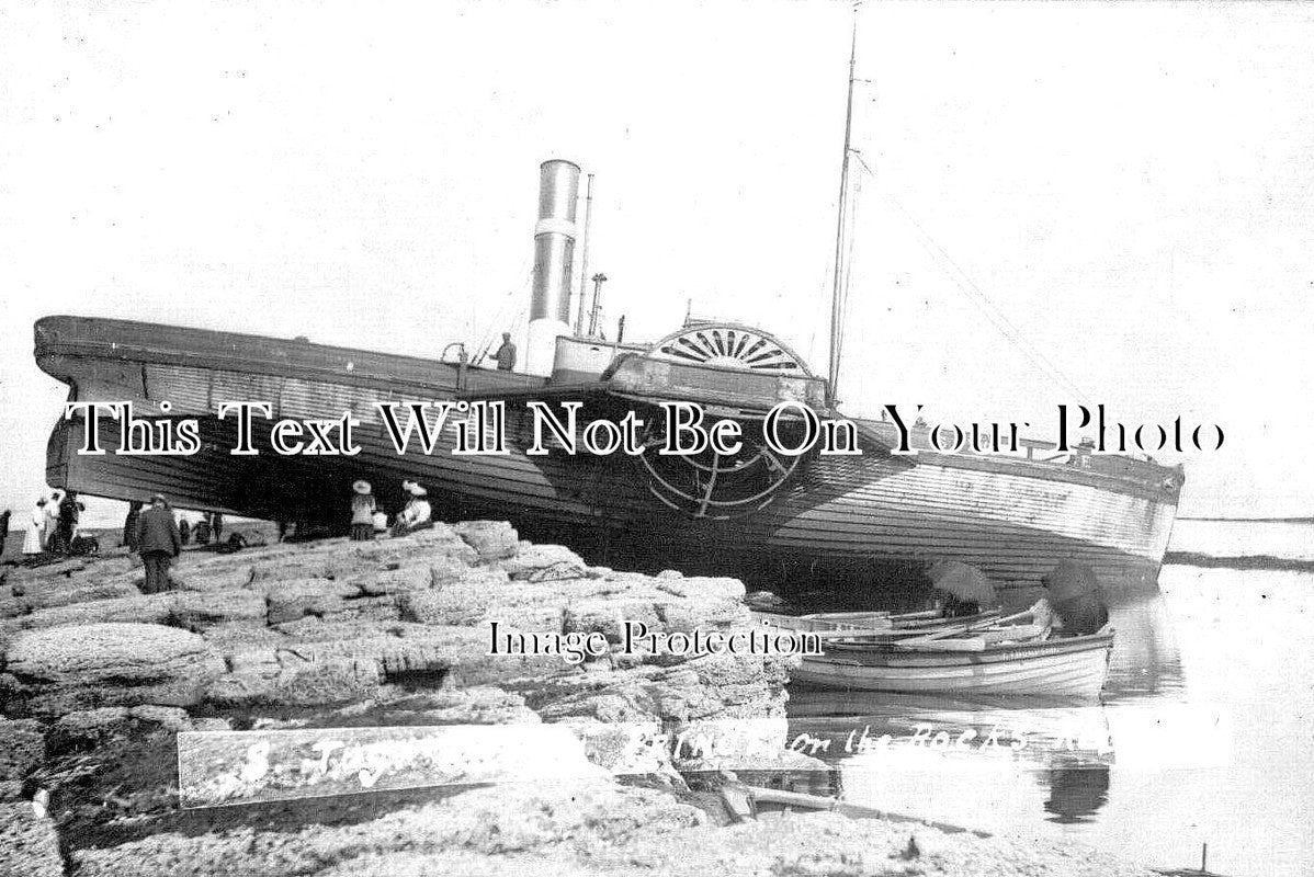 YO 9828 - Saxon Prince Tug Boat, Redcar, Yorkshire 1907