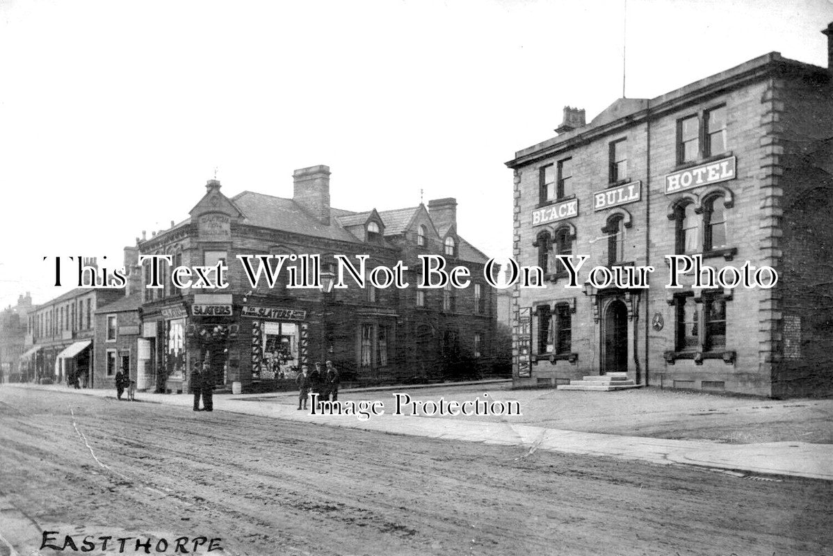 YO 9830 - The Black Bull Hotel, Eastthorpe, Mirfield, Yorkshire
