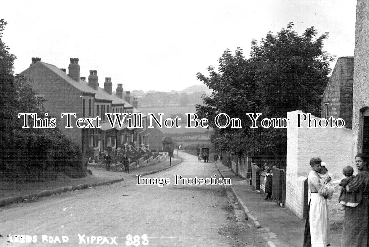 YO 9840 Leeds Road, Kippax, Yorkshire c1907 JB Archive