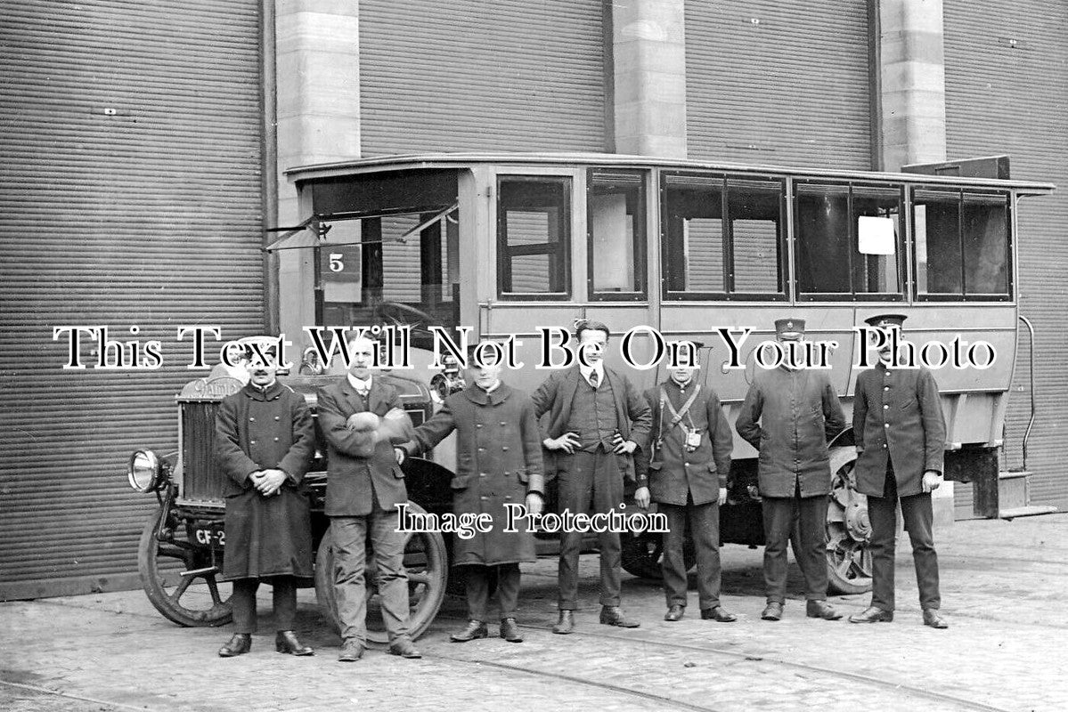 YO 9844 - Halifax Corporation Tramways Motor Bus, Yorkshire