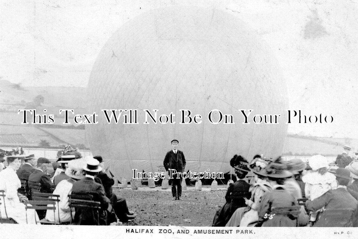 YO 9845 - Halifax Zoo & Amusement Park Hot Air Balloon, Yorkshire