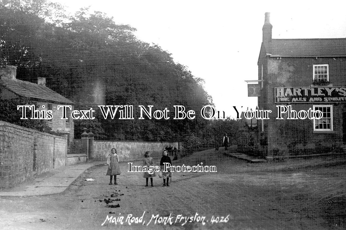 YO 9873 - The Crown Pub, Main Road, Monk Fryston, Yorkshire
