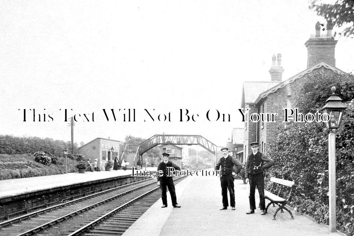 YO 9879 - Thorner Railway Station, Leeds, Yorkshire c1909