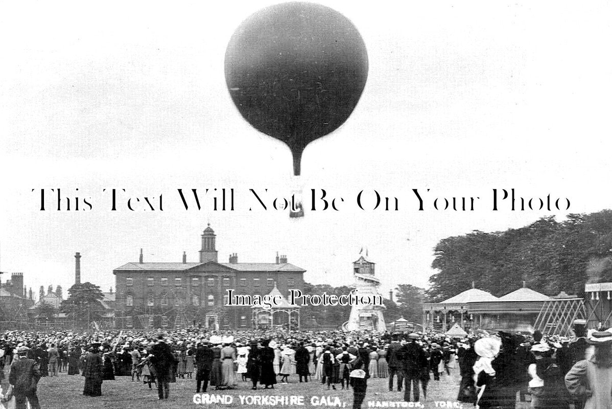 YO 9884 - Grand Yorkshire Gala Hot Air Balloon, York, Yorkshire 1920