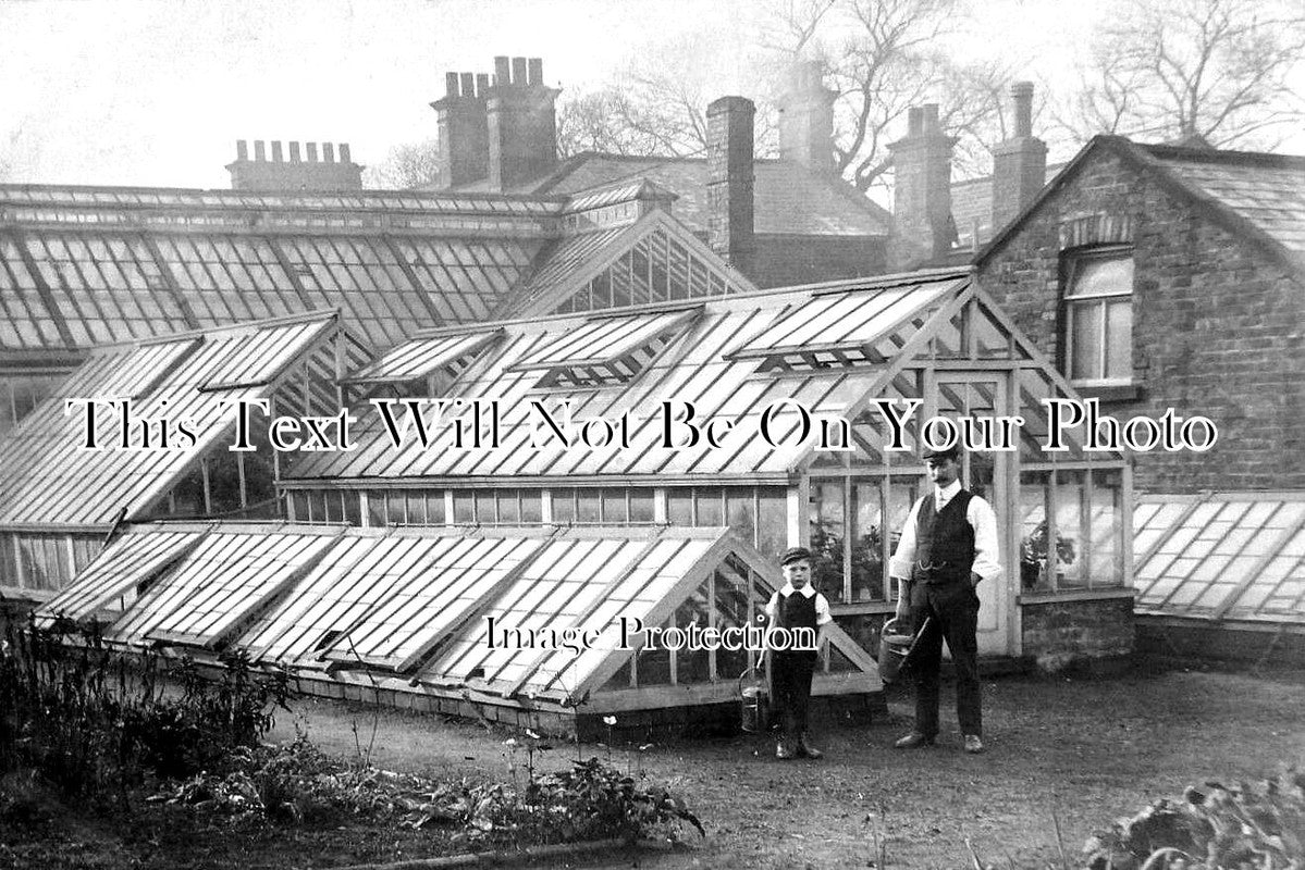 YO 9893 - Gardener & Son, Large Greenhouse, Leeds Area, Yorkshire