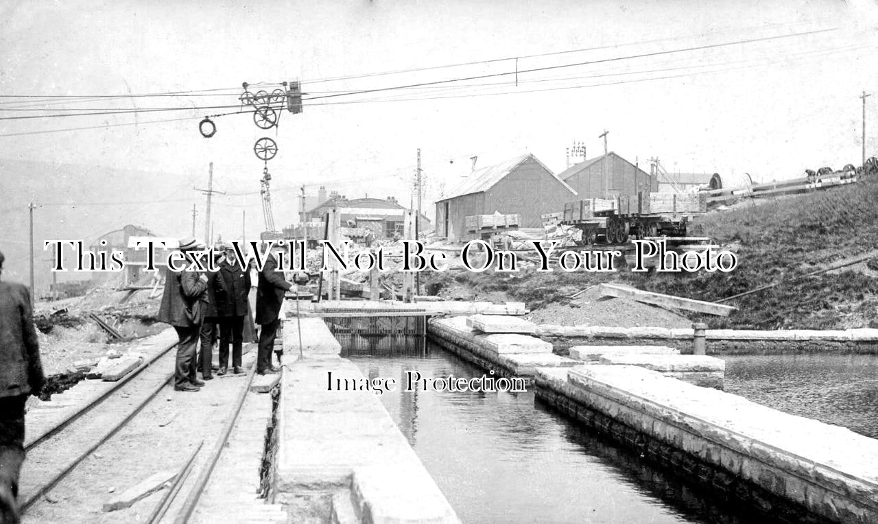 YO 9904 - Angram Reservoir, Pateley Bridge, Yorkshire c1907