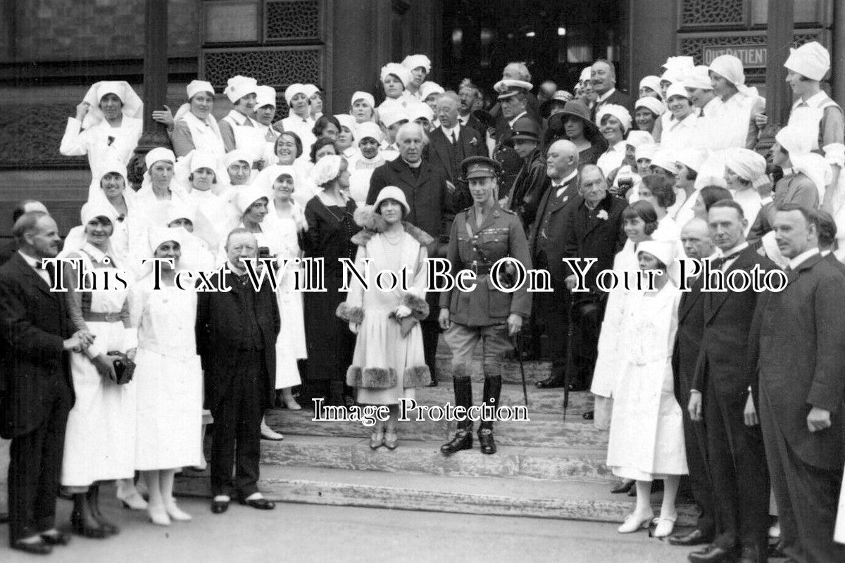 YO 9986 - King George VI Visit To York County Hospital, Yorkshire