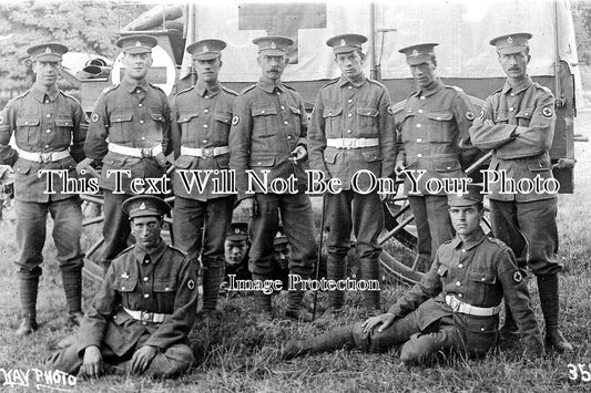 BF 1788 - RAMC Military Group At Dunstable, Bedfordshire 1915 WW1