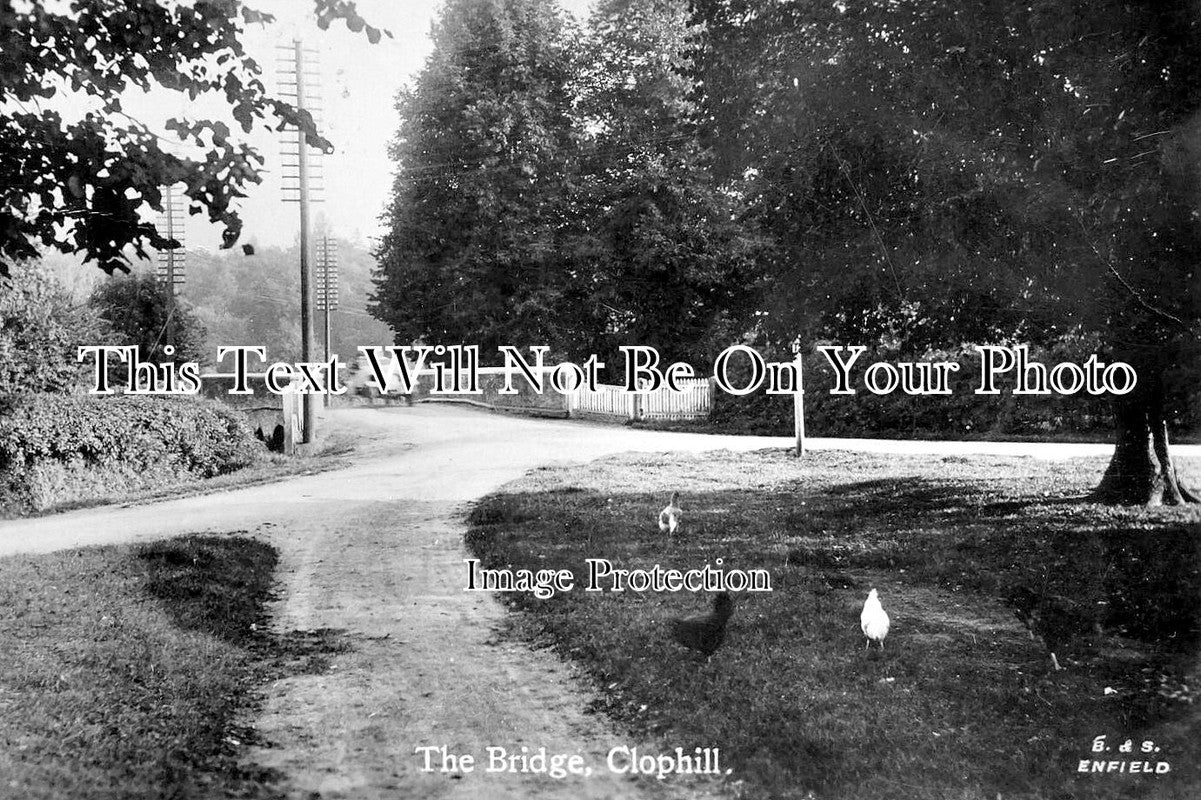 BF 1800 - The Bridge, Clophill, Bedfordshire c1912