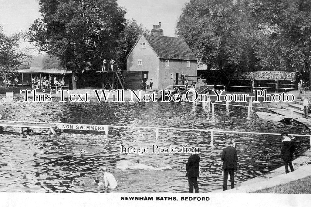 BF 1806 - Newnham baths, Bedford, Bedfordshire