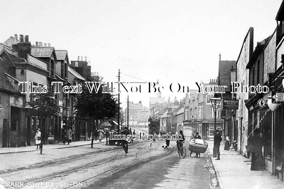 BF 1811 - Park Street, Luton, Bedfordshire c1911