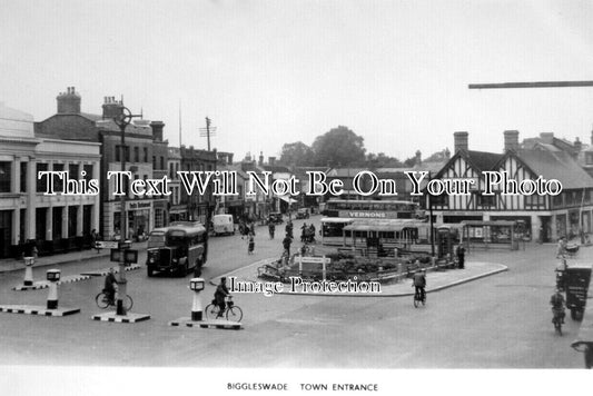 BF 1813 - Biggleswade Town Entrance, Bedfordshire