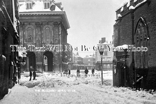 BK 2905 - The Blizzard At Abingdon, Berkshire 1908