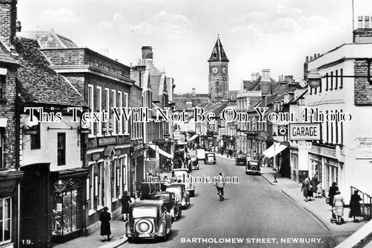 BK 2912 - Bartholomew Street, Newbury, Berkshire c1958