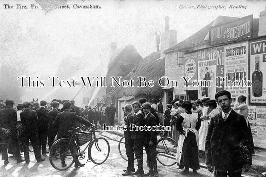 BK 2917 - The Fire On Prospect Street, Caversham, Berkshire