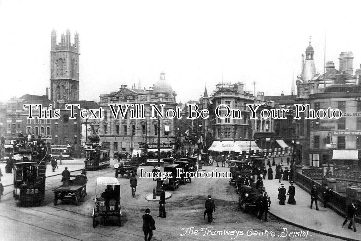 BR 1147 - The Tramways Centre, Bristol c1910