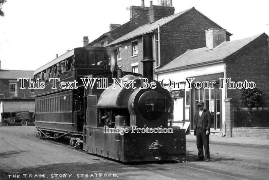 BU 2544 - The Steam Tram Car, Stony Stratford, Buckinghamshire