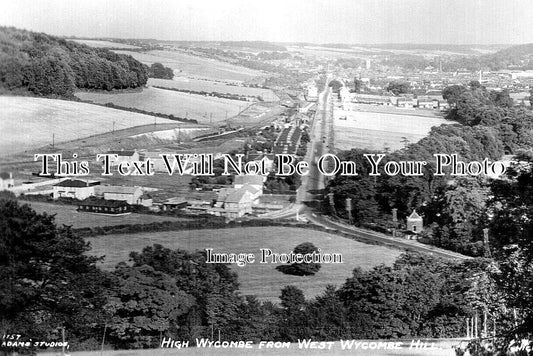 BU 2564 - High Wycombe From West Wycombe Hill, Buckinghamshire