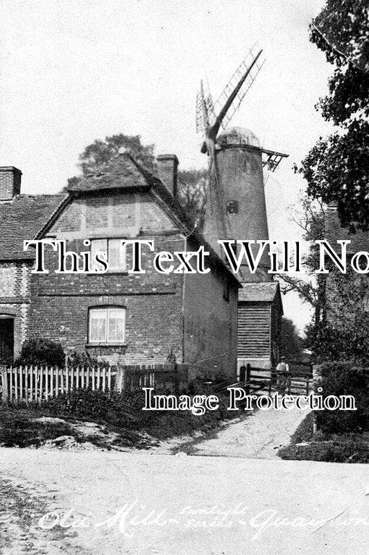 BU 2569 - Old Mill, Quainton Windmill, Buckinghamshire c1921