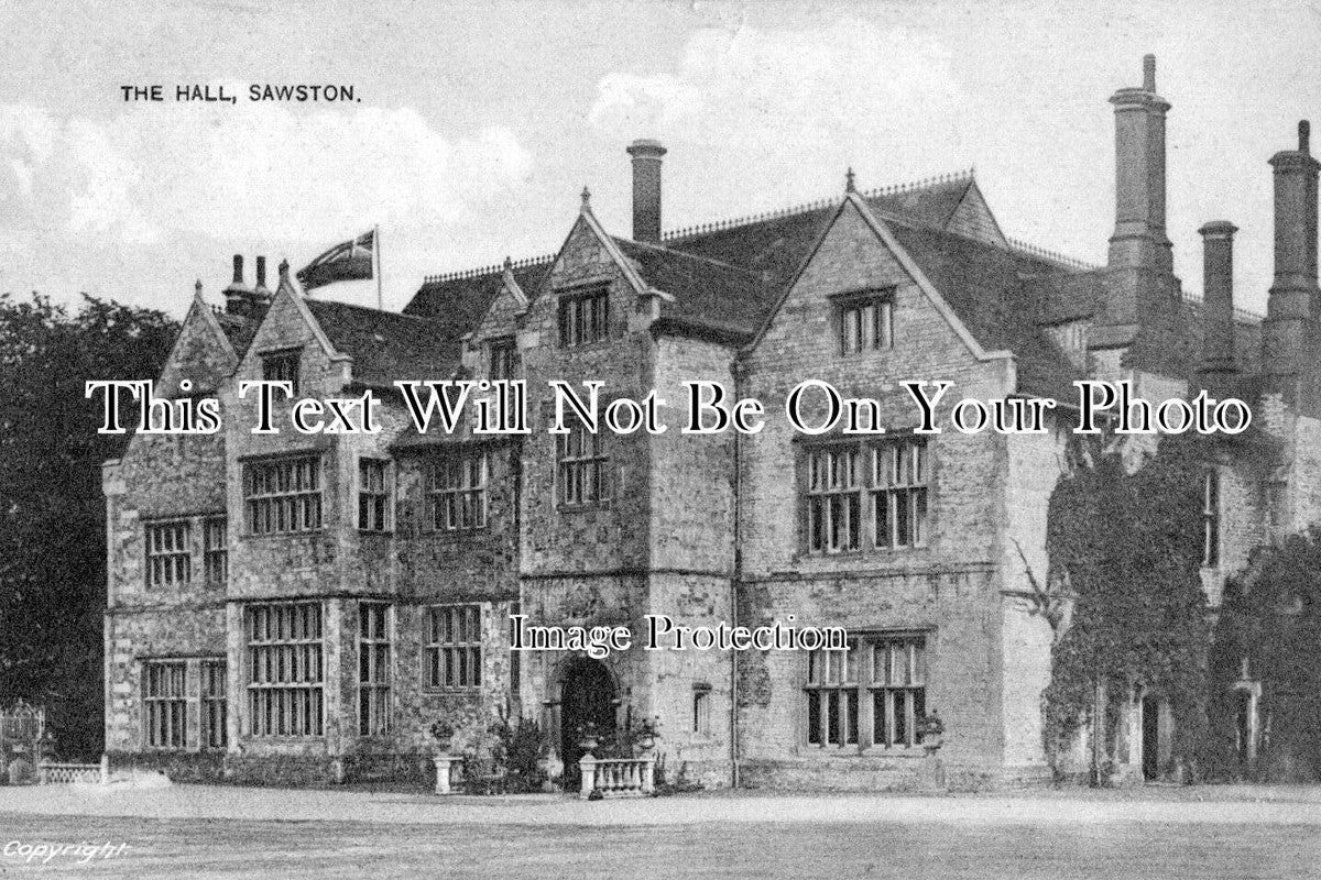 CA 1744 - The Hall, Sawston, Cambridgeshire c1928