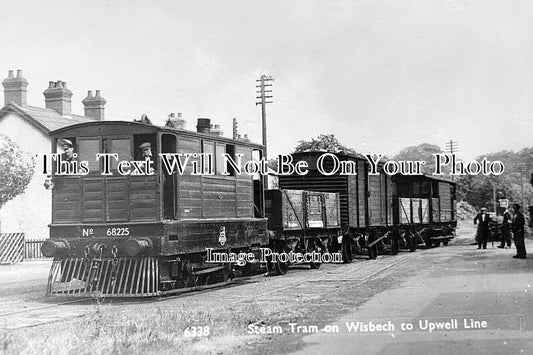 CA 1753 - Steam Tram On Wisbech To Upwell Line, Cambridgeshire