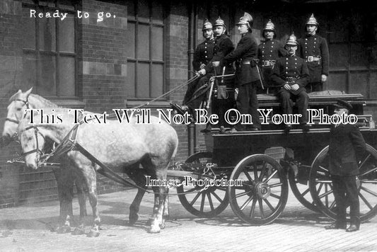 CH 3485 - Altrincham Horse Drawn Fire Brigade Engine, Cheshire