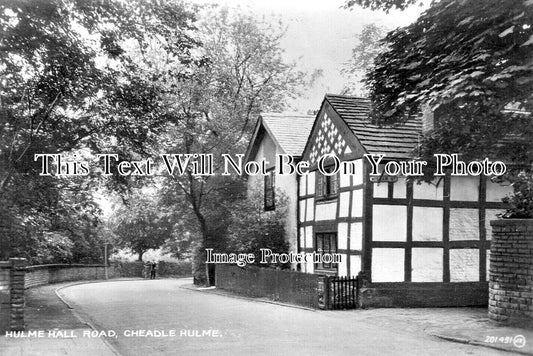 CH 3496 - Hulme Hall Road, Cheadle Hulme, Cheshire c1933