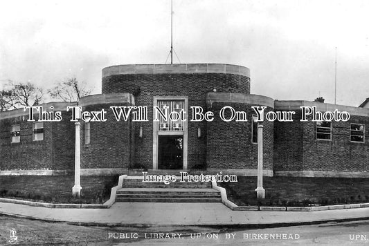 CH 3503 - Public Library, Upton By Birkenhead, Cheshire c1944