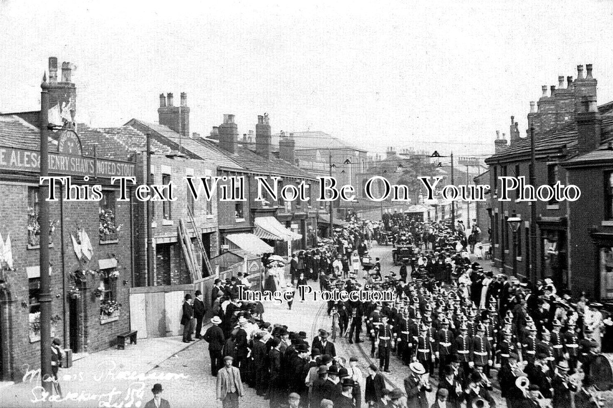 CH 3553 - Stockport Road, Hyde, Cheshire c1904