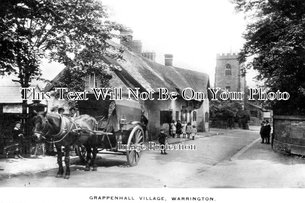 CH 3565 - Grappenhall, Warrington, Cheshire c1915