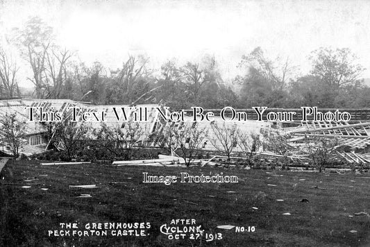 CH 3599 - The Greenhouses, Peckforton Castle, Cheshire 1913