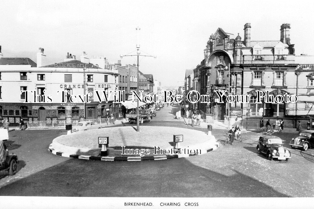 CH 3601 - Charing Cross, Birkenhead, Cheshire c1958