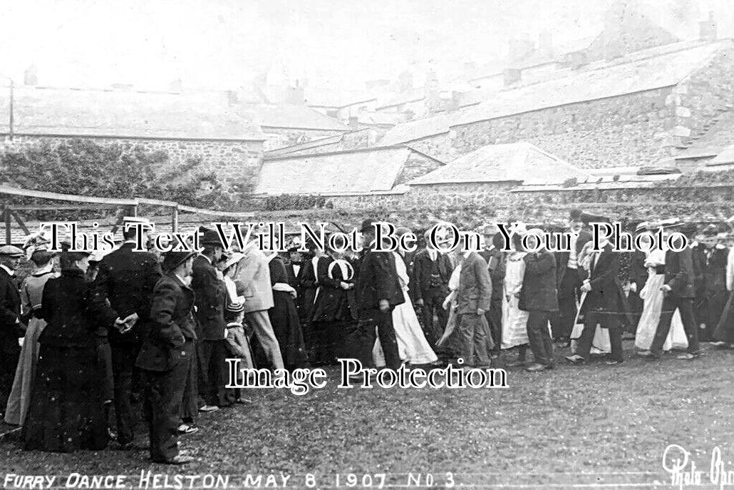 CO 4384 - Furry Dance, Helston, Cornwall 1907