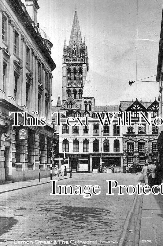 CO 4394 - Lemon Street & The Cathedral, Truro, Cornwall