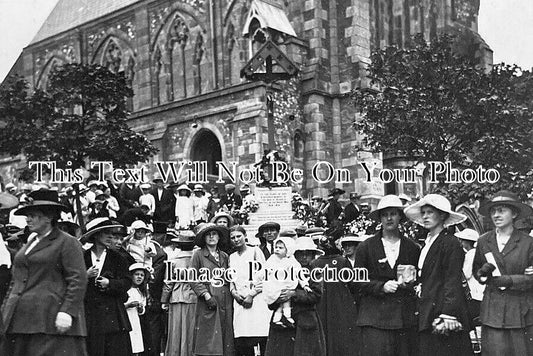 CO 4396 - St Andrews Church, Redruth, Cornwall c1919