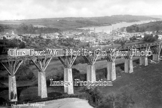 CO 4407 - Falmouth Railway Viaduct, Penryn, Cornwall