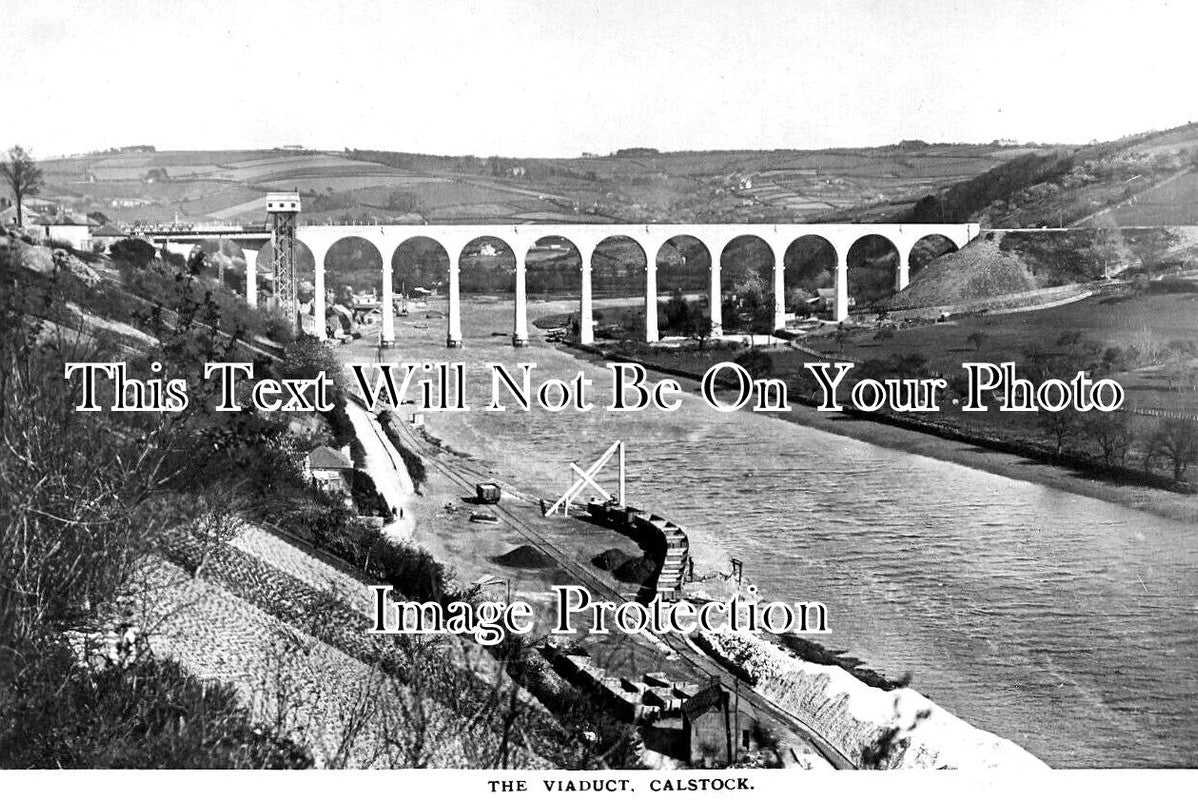 CO 4443 - The Viaduct, Calstock, Cornwall