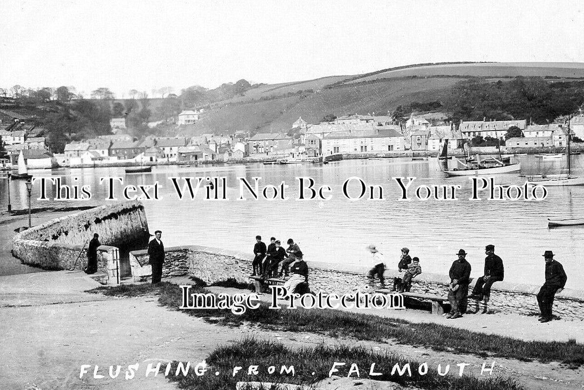 CO 4484 - Flushing From Falmouth, Cornwall