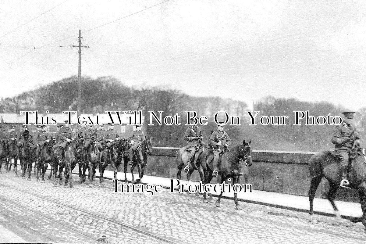 CU 2283 - Border Regiment On Eden Bridge, Carlisle, Cumbria