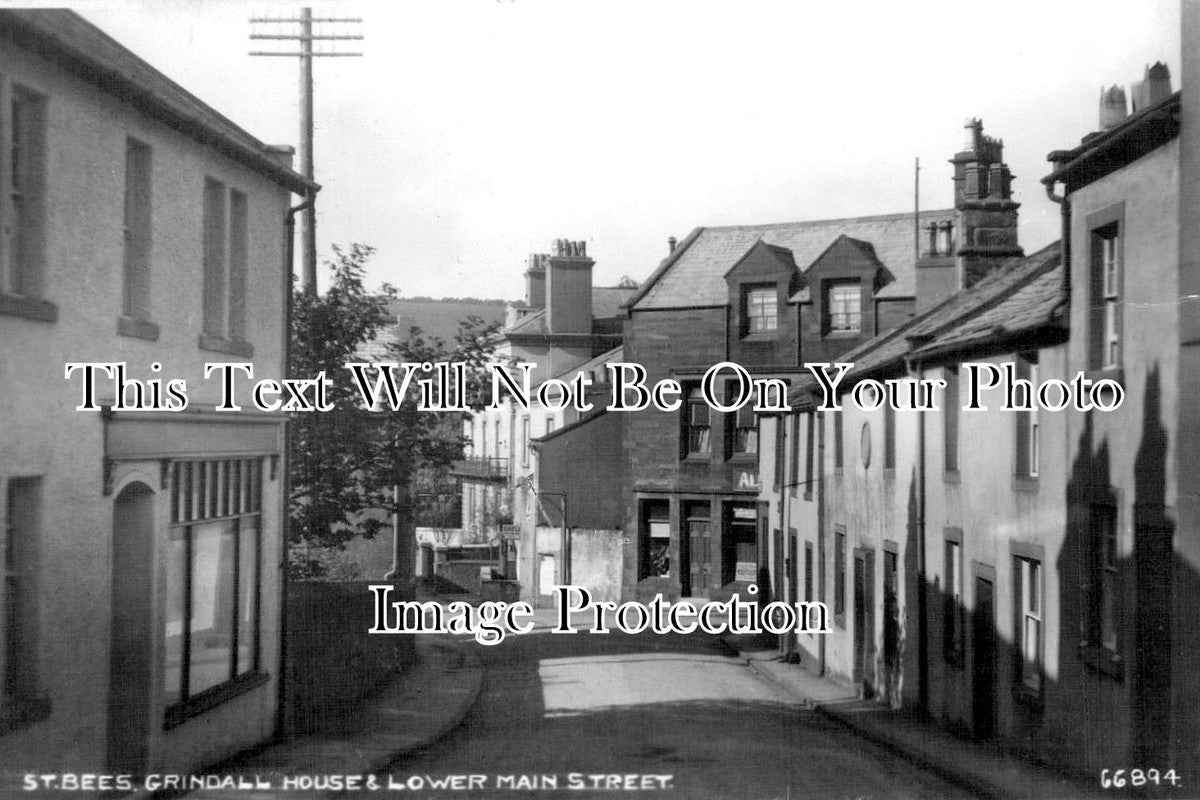 CU 2288 - Grindall House & Lower Main Street, St Bees, Cumbria